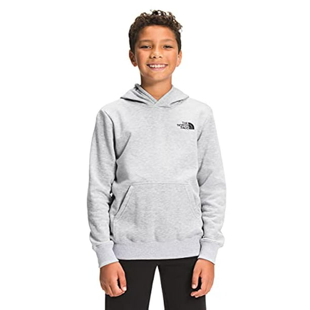 The North Face Boys Camp Fleece Pullover Hoodie TNF Light Grey