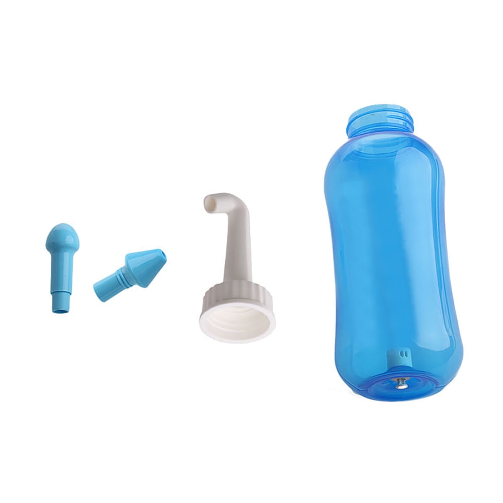 300ml/500ml Nose Wash Bottle Neti Pot Nasal Rinse Allergies Relief