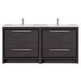 thumbnail image 3 of Alma Allier 72 inch Dark Grey Oak Vanity With White Sink, 3 of 7