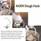 thumbnail image 5 of Accesorio de gancho para masa compatible con KitchenAid, revestimiento antiadherente que facilita la limpieza sin esfuerzo, material de aluminio que garantiza un rendimiento duradero de alta calidad,, 5 of 5