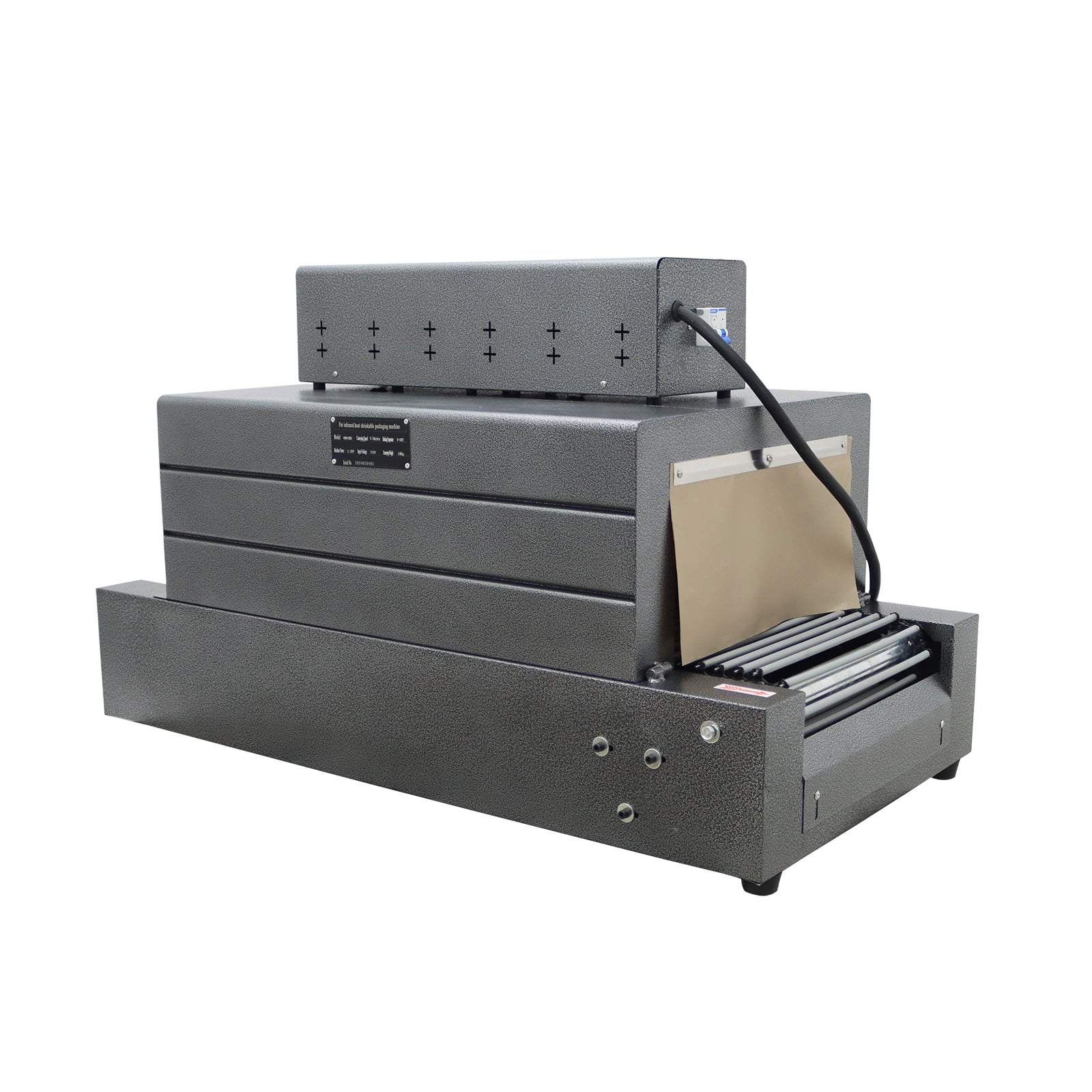 Shrink Tunnel Packaging Machine Electric Chain Type Heat Shrink Machine Without Plug 220V 5.5KW