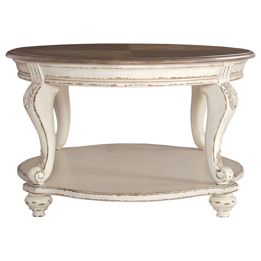 Signature Design by Ashley Realyn Oval Cocktail Table