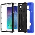 thumbnail image 2 of Goldcherry for Alcatel Onetouch POP 7 LTE Case,Heavy Duty Impact Resistant Hybrid Protective Case Build in Kickstand for Alcatel Onetouch POP 7 LTE T-Mobile 2016 9015W(Blue), 2 of 7