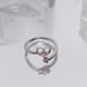 thumbnail image 4 of Anillo Abierto XWSHYW 0 Incrustaciones de Circonita de Amor Mujer Diseño Único Dulce, 4 of 6
