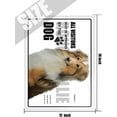 thumbnail image 5 of Rough Collie Funny Dog Pet Lover Metal Tin Sign All Visitors Must Be Approved Poster A House is Not A Home Funny Animal Wall Art Dog SignsFor Home Cafes Bars Club Sign Gift 12x16 Inches, 5 of 6
