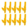 thumbnail image 1 of Abrazadera De Prueba, 10 Piezas Clip De Seguridad Aislado Fácil Operación Ligero Alta Precisión Con Toma De Conector Tipo Banana De 4 Mm Para Bote Para Camión Para Automóvil, 1 of 8