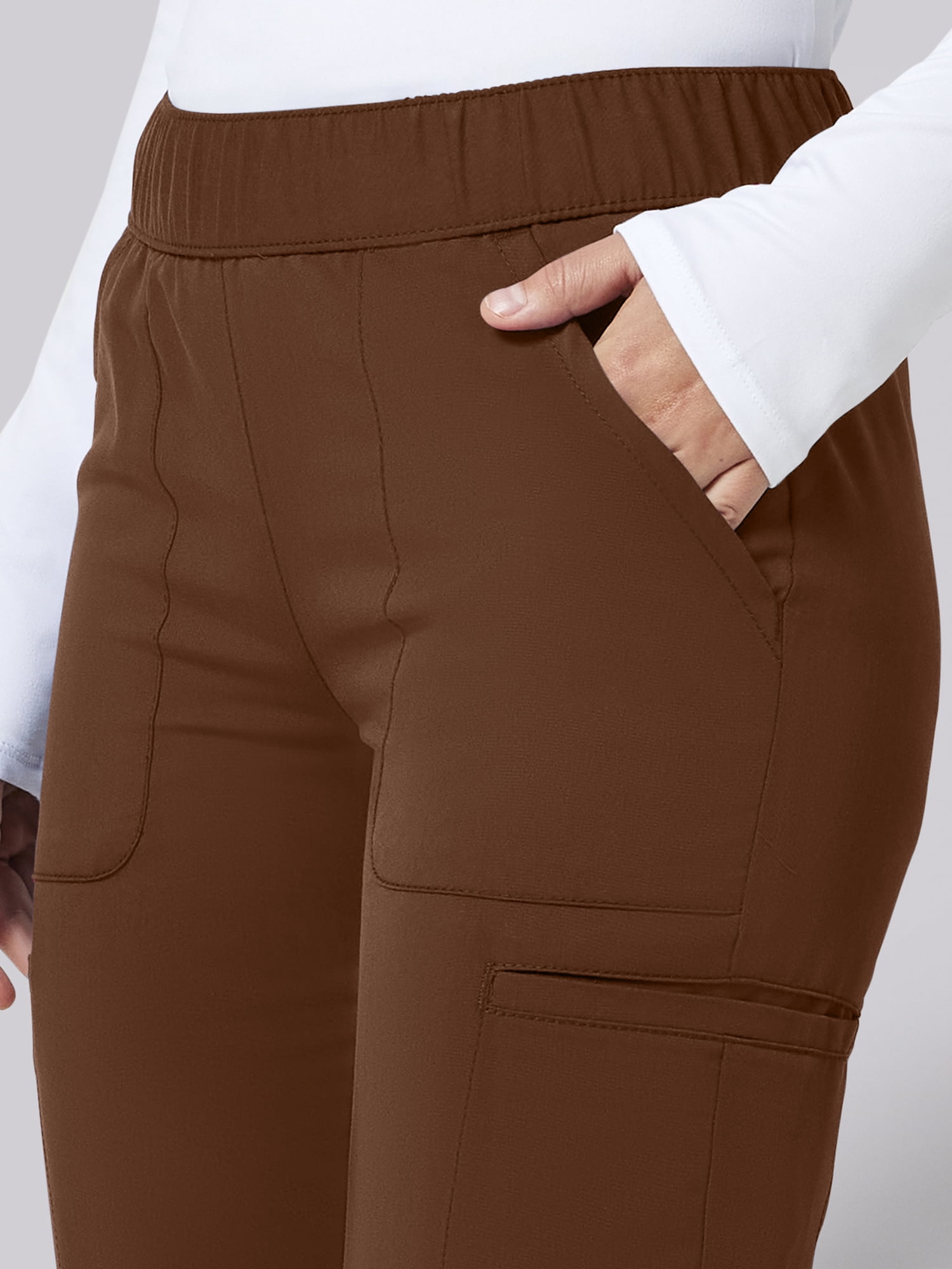 Scrubstar Ultimate Women’s Antimicrobial Cargo Jogger Scrub Pant, Sizes XS–3XL