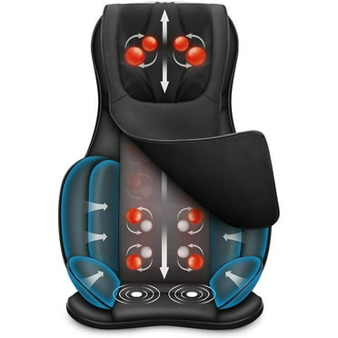 Snailax Shiatsu Back Massager with Heat, 2D/3D Massage Chair Pad for Full Body, Adjustable Massage Seat Cushion Gifts