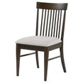 thumbnail image 5 of Everton Wood Dining Side Chair Dark Walnut (Set of 2), 5 of 13