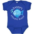 thumbnail image 3 of Inktastic Daddy's Fishing Buddy with Cute Blue Fish Boys or Girls Baby Bodysuit, 3 of 5