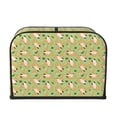 thumbnail image 2 of Pofeuu Cartoon Fox 2 Print Toaster Cover 4 Slice, Bread Dust Cover & Fingerprint Protection, Kitchen Small Appliance Covers(Toaster Cover), 2 of 7
