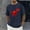 Navy(New), variant on PNTUTB Men's Fashion Printing Round Neck Casual Short Sleeve Loose Pullover Comfortable Sport T Shirts