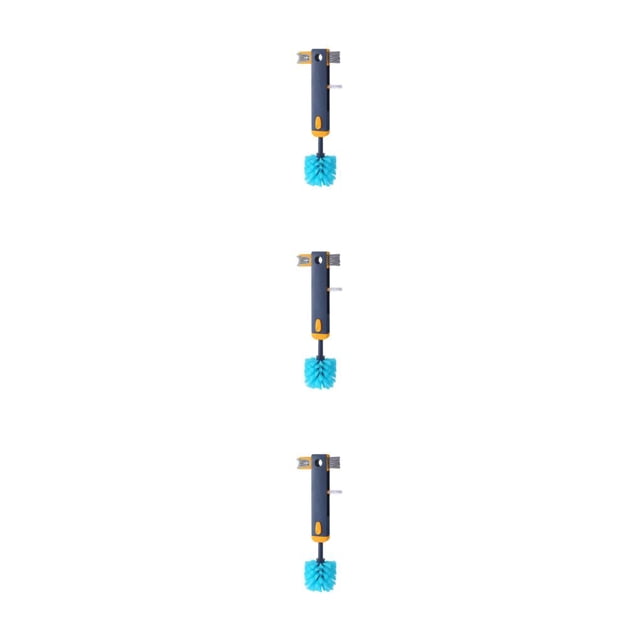 Wosthever 4 en 1 Botella Gap Taza de limpieza Espacios de cepillo Varilla telescópica estrecha Mango largo universal para accesorio de bebé Type1 NO1