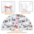 thumbnail image 4 of Yiaed Trains And Cactuse Print Christmas Tree Skirt , Tree SkirtsTree Mat for Christmas Winter Holiday Indoor Decorations-36", 4 of 7