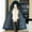 Blue, variant on WXLWZYWL Women Winter Parka Coat, Windproof Women Winter Coat Fleece Lined Long Parka with Faux-Fur Hood