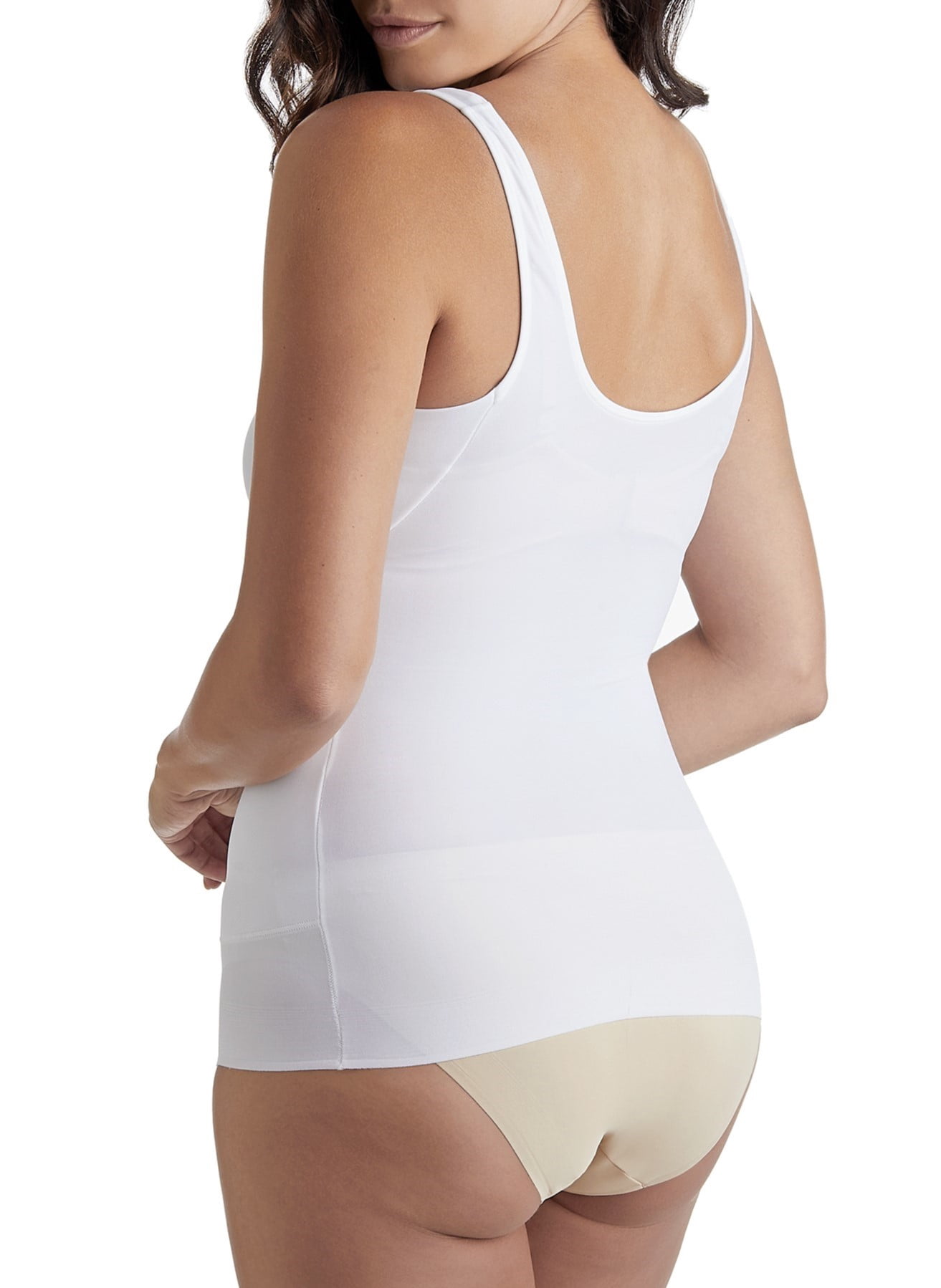 Cupid Women's Firm Control Shapewear, Underarm Smoothing Shaping Camisole, Sizes M-2XL
