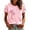 Pink, variant on EANJE Breast Cancer Awareness Shirts for Women Printed Crew Neck T-Shirt Short Sleeve Casual Top, Loose Soft Awareness Tee For Daily Support Outfit Light pink 2XL