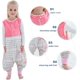 thumbnail image 2 of Bebé Niña Niño Sacos De Dormir Con Pies Invierno Otoño Sin Mangas Franela Pijamas Con Fugas, 5-6 Años Rosa, 2 of 5