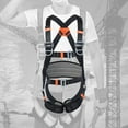 thumbnail image 1 of Arnés de seguridad para escalada Cuerpo de árbol de roca Protección contra caídas Arnés para rappel Cinturón - Arnés de seguridad ajustable, Equipo Negro Sharpla arnés de escalada en roca, 1 of 8