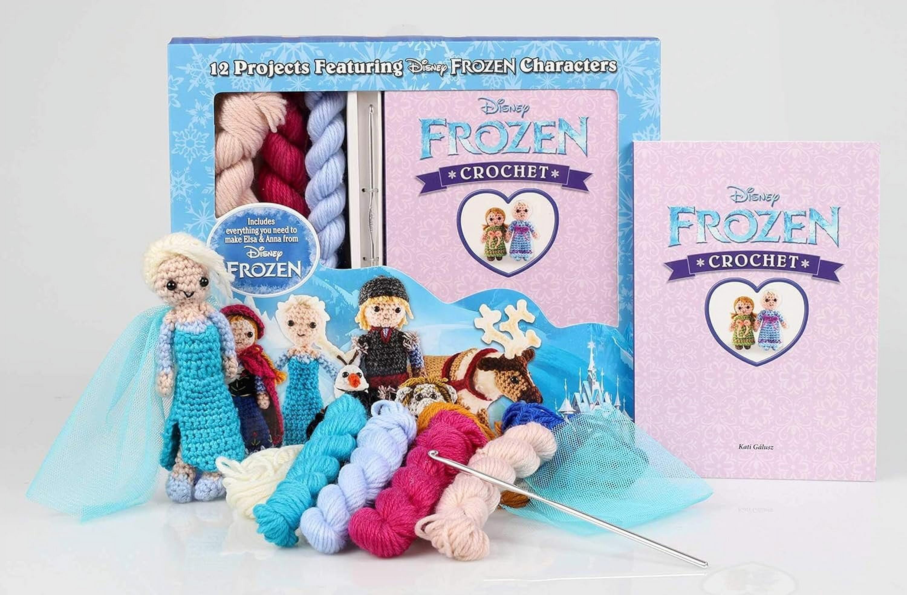 Classic Disney Crochet Kit 12 Projects Featuring Disney Characters 