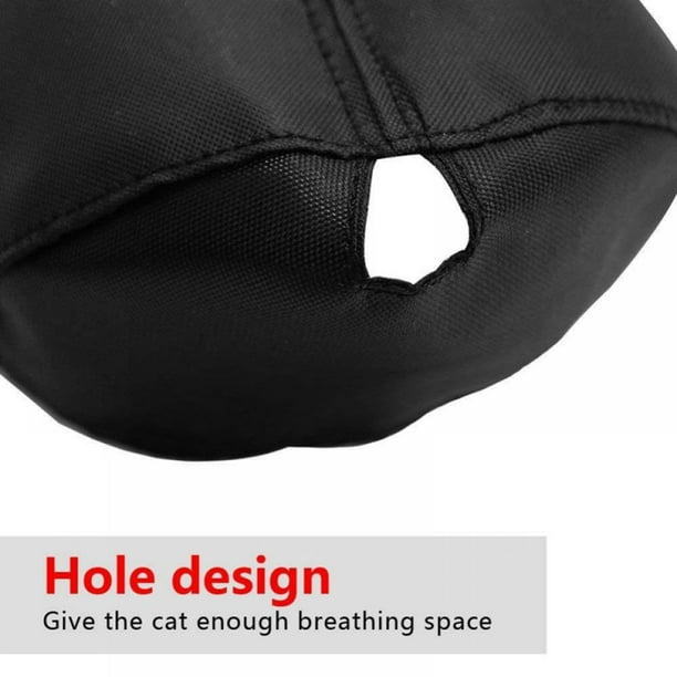 Pet Cats Face Calming Mask Grooming Helper Breathable Nylon Kittens Muzzles Prevent from Biting and Chewing