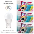 thumbnail image 6 of Simba Lighting LED A19 12W 75W 100W Replacement Bulbs Dimmable 120V GU24 Twist Base 2700K Warm White 4-Pack, 6 of 10