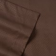 thumbnail image 3 of Sweet Home Collection Microfiber 8 Piece Bed In A Bag Checkered Comforter Set - Chocolate, King, 3 of 5