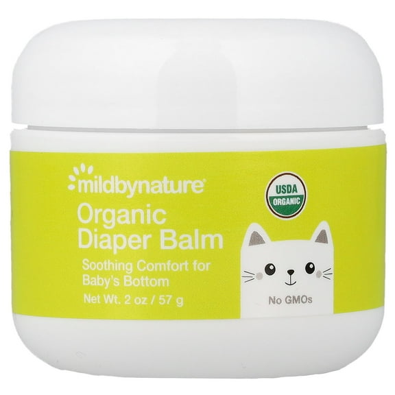 Mild By Nature Organic Diaper Balm, 2 oz (57 g)