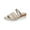 White, variant on Women's Sandals Women's Summer New Big Size One Line Color Knitted Fish Mouth Wedge Sandals