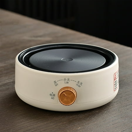 

RXIRUCGD Electric Mini Stove Electrical Cooker Flower Tea Kettle Electric Stove Multi-function Electric Heat Mini Small Electric Stove Three-stage Knob Explosion-proof Panel