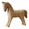 thumbnail image 1 of Figura de caballo sin pintar, adorno de animal de madera, estatua en blanco para manualidades, centro de mesa Estilo A, 1 of 8