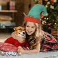 thumbnail image 6 of PMU Christmas Elf Hat with Jingle Bells Green and Red Felt Hats, Christmas Hats for Adults, Women, Men, Kids, Funny Headwear and Caps Costume, Party Accessories for Plays, Photo Shoots (12/Pkg) Pkg/1, 6 of 8