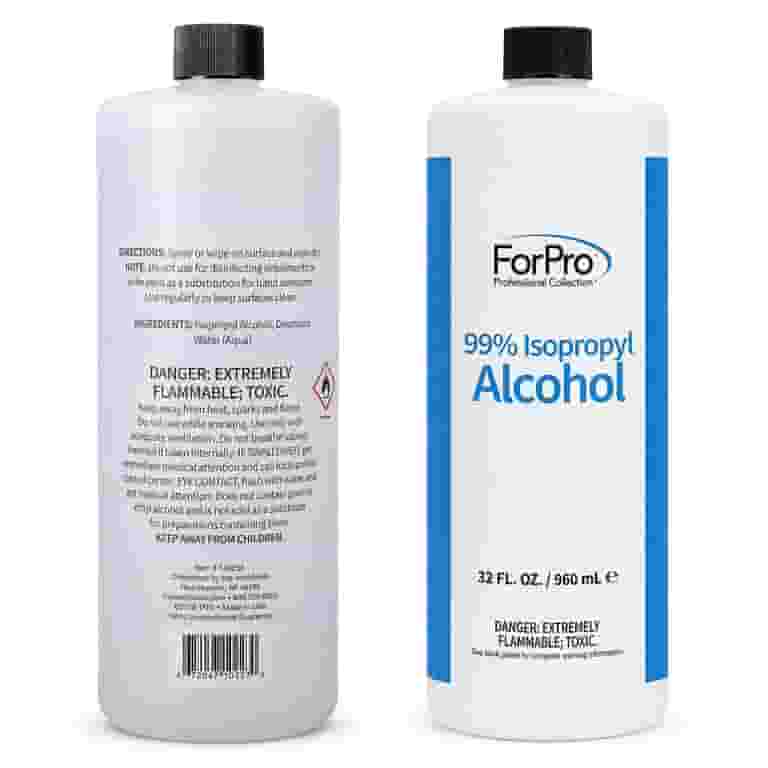 ForPro 99% Isopropyl Alcohol (IPA), Pure & Unadulterated Concentrated Alcohol, 32 fl oz