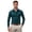 dark teal, variant on Men's & Big Polo Shirts with Long Sleeve, Soft Collared Moisture Wicking Shirt, Sizes S-3XL