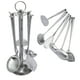 thumbnail image 4 of Juego de utensilios 7 piezas de acero inoxidable con soporte, 4 of 5