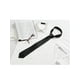 thumbnail image 5 of CORBATA CLÁSICA DE PUNTOS PARA HOMBRES, CORBATA AUTOATADA INSPIRADA EN CHIC, ANCHO CLÁSICO, NEGRO, TAMAÑO ÚNICO, PARA BODAS FORMAL, 5 of 5