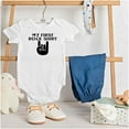 thumbnail image 3 of My First Rock Outfit Romper Boys or Girls Infant Baby Brisco Brands 24M, 3 of 6