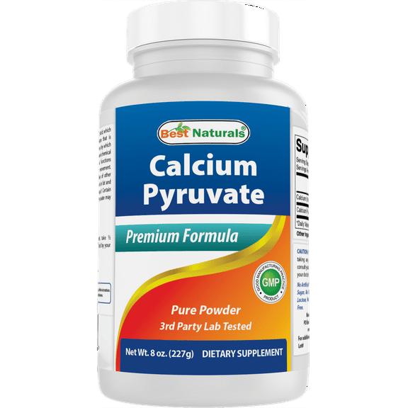 Best Naturals Calcium Pyruvate Powder 8 OZ