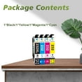 thumbnail image 3 of 232XL Ink Cartridges for Epson 232XL 232 Ink Cartridges for Epson Workforce WF-2930 WF-2950 Expression XP-4200 XP-4205 Printer (Black,Cyan,Magenta,Yellow, 4-Pack), 3 of 8