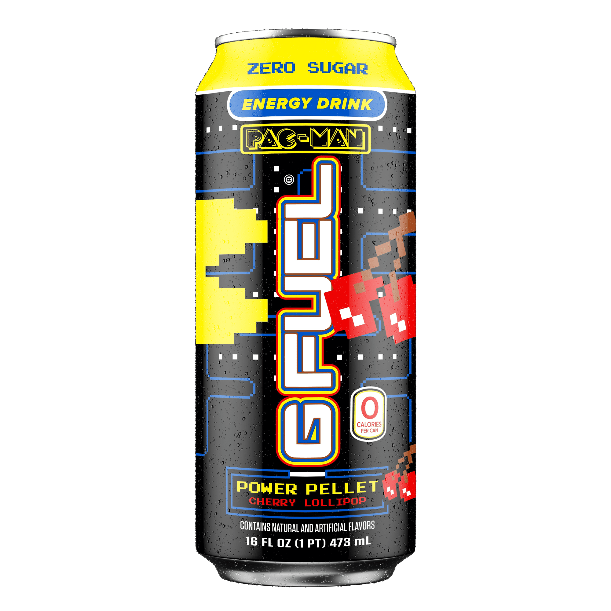 G Fuel Pacman Energy Drink, 16oz Can