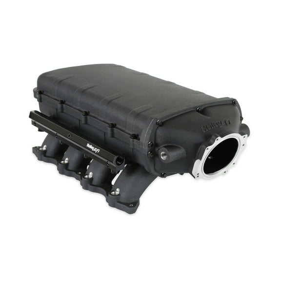 Holley EFI 300-912BK Ultra Lo-Ram EFI Manifold Coyote - Black Finish