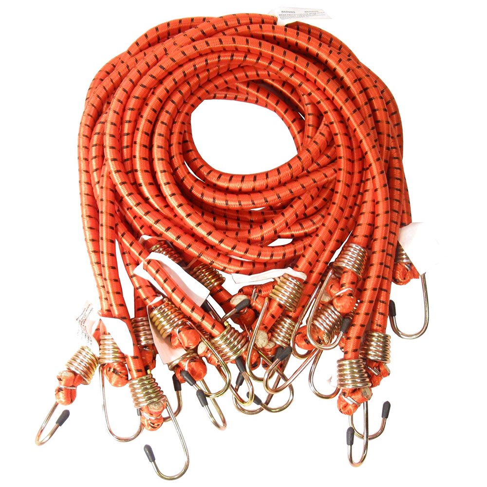 Heavy Duty 48" or 4' Long x 1/2" Dia Thick Bungee Cords Tie Down Cord