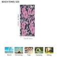 thumbnail image 3 of AYktou Beach Towel Beach Essentials-30*59" Microfiber Beach Towel Colorful Floral Patterns Bath Towels Picnic Blankets Beach Blanket Pool Towels,Machine Washable,Absorbent,Dry Faster Gym Towels, 3 of 8