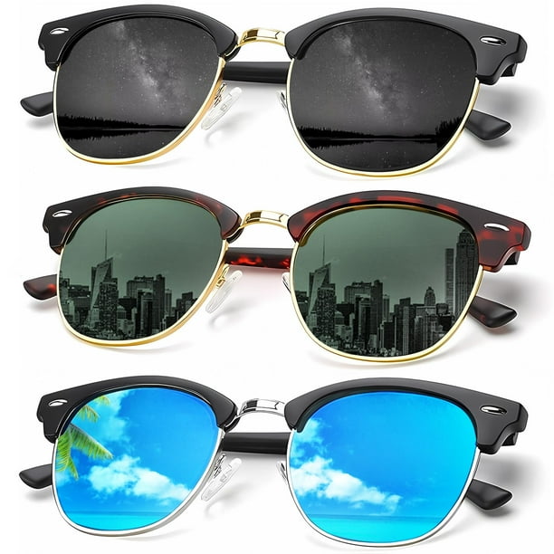 Gafas de Sol Polarizadas KALIYADI para Hombres y Mujeres con Protección UV400