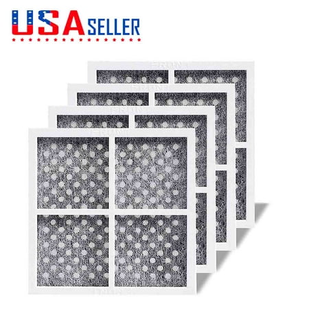 4-Pack Replacement LT120F Air Filters - For LG LT120F and ADQ73214404 Refrigerator Air Filters - Fresh Air Filter 4-Pack