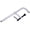 Silver#3, variant on , Heavy-Duty F-Clamp,Removable Swivel Pad, Deep Throat F Clamp 5-1/2", Heavy Duty Bar Clamp for Welding,16"x5 1/2", Silver ,Steel ,