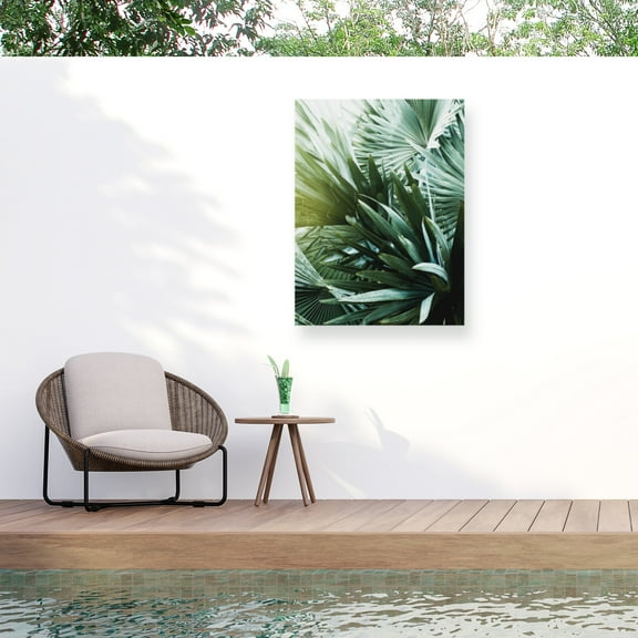Incado 'Leaf II' Outdoor Canvas
