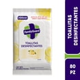 thumbnail image 2 of Toallitas Desinfectantes Family Guard aroma citrus, 80 piezas, 2 of 5