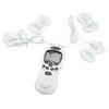 Electronic Pulse Massager Unit Rechargeable FDA Cleared Electronic Pain Relief Massager with 4 Pads