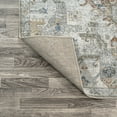 thumbnail image 6 of JONATHAN Y WASHABLE 2 x 8 Runner Rug, Shaemus Bohemian Medallion - Cream/Brown/Green, WSH320A-28, 6 of 9